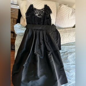 Gorgeous NWT Shoshana Black Tie Midi Gown